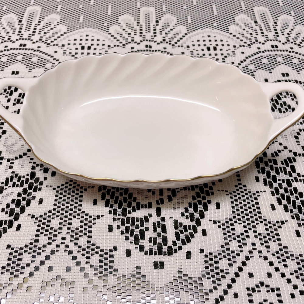 Home Beautiful Petite Bone China Relish Tray